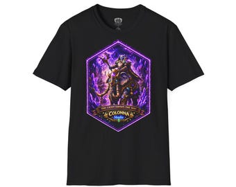 D20 Dice T-Shirt / Fantasy Gamer Shirt / D&D / MMORPG / Player Tee / WOW / Colonna Studio