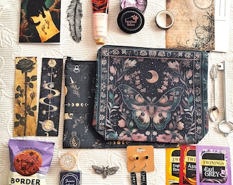 Enchanted Gift Box: jewellery, beauty products, stationery & more. Gothic, magic, enchantment, vintage, mystical. Available in three sizes.