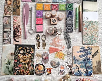 Super Stationery: A curated box of themed stationery and accessories. Available in all four of our gift box themes.