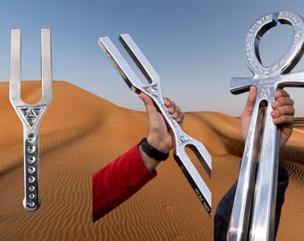 Giant 128 Hz Sound Sword Tuning Fork – Therapeutic Grounding, Meditation Tool