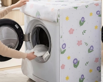 Housse imperméable pour lave-linge et sèche-linge Housse anti-poussière pour lave-linge et sèche-linge