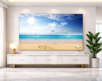 Funda protectora antipolvo para TV, de tela impermeable, universal, para pantallas de 32 a 75 pulgadas, para decoración del hogar.