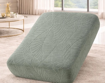 Vattentätt stretchigt jacquard soffkuddfodral halkfritt tvättbart soffskydd universal passform elastiskt