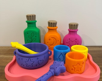 Magical Potion Play Set – Made to Order – Vibrant / Pastel or Custom Colours
