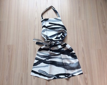 LIMITED EDITION: Apron with Indigo Stripes