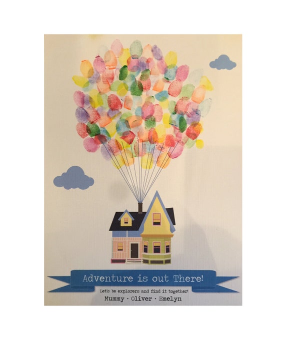 Pinterest Preschool Fingerprint Balloons