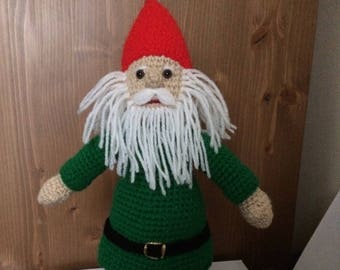 Garden Gnome Crochet PDF Pattern Toy Doll