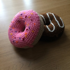Doughnut/Donut Crochet PDF Pattern  Toy Prop Play Food  Cat toy