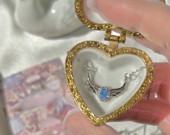Swan Lake Odette Necklace | Blue Stone Princess Necklace & Odette Crown Necklace