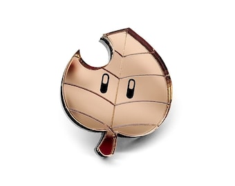 Super Mario Tanuki Costume Leaf Pin