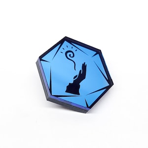 D&D Class Pins - Wizard (Choose your Color)