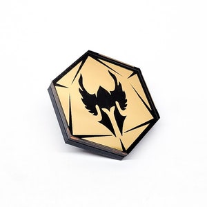 D&D Class Pins - Paladin (Choose your Color)