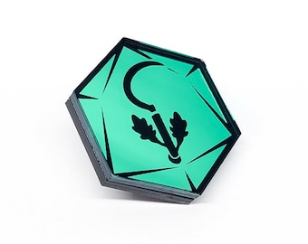 Épinglettes pour classe D&D - Druide (couleur au choix)