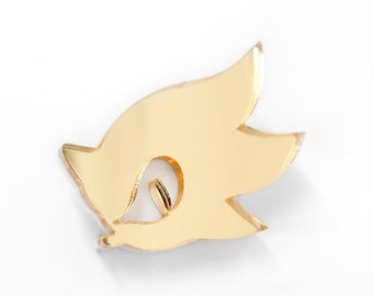 Super Sonic the Hedgehog - Przypinka lub magnes