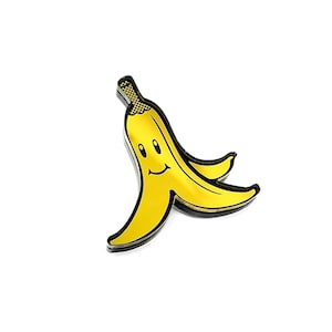 Mario Inspired Banana - Pin or Magnet
