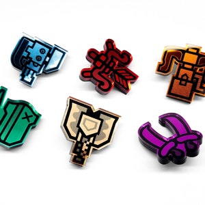 Monster Hunter World Weapons - Pin or Magnets