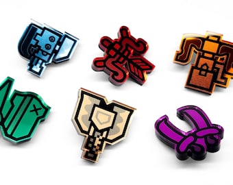 Monster Hunter World Weapon Pins (Various)