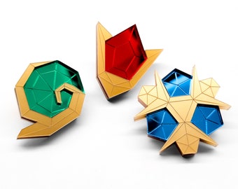 Legend of Zelda Spiritual Stone Pins