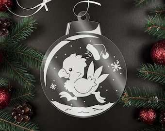 Fantasy JRPG Bird inspired Ornament