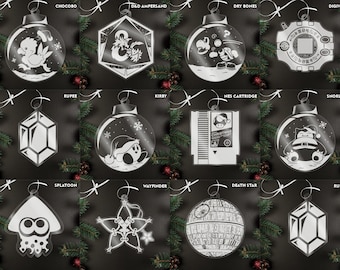 60+ Designs! Christmas Ornament Collection!