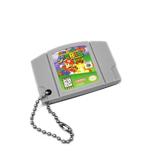 Miniature N64 Cartridge Keychain image 4