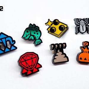 Monster Hunter World Weapon Pins Various image 10