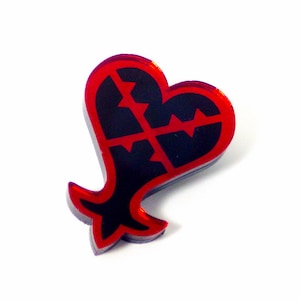 Heartless from Kingdom Hearts - Pin or Magnets
