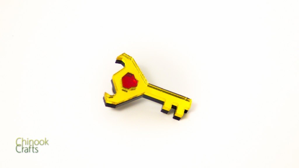 Legend of Zelda Boss Key  - Pin or Magnet