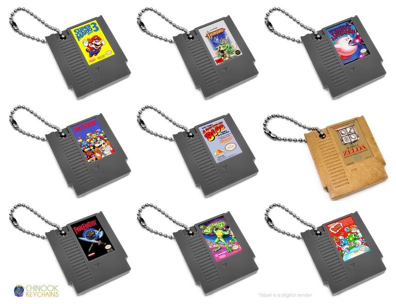 Miniature N64 Cartridge Keychain image 9