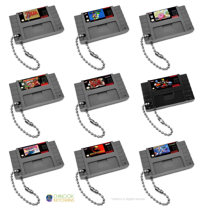 Porte-clés miniature en cartouche N64 image 8