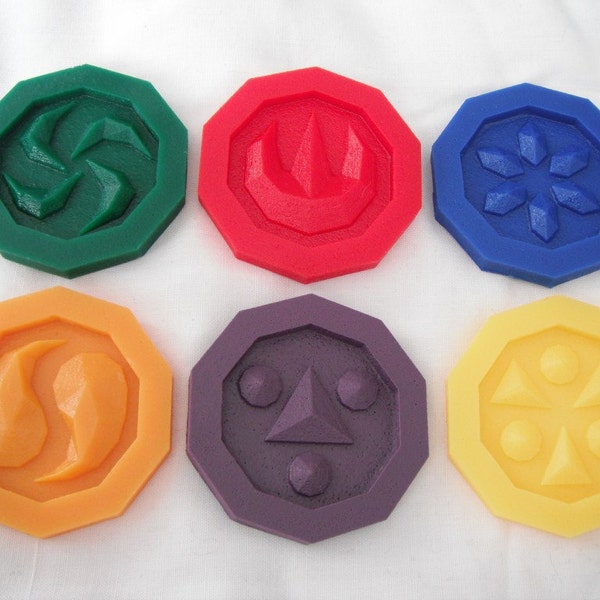 Zelda Sage Medallions - The Sages add their Power to your own