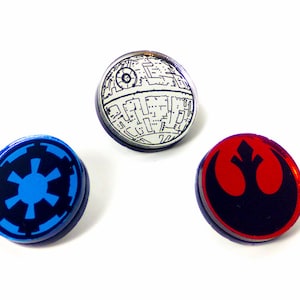 Star Wars Pins - Laser Cut