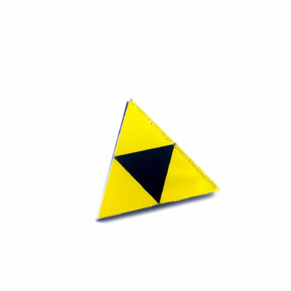 Triforce Pin from Legend of Zelda - Laser Cut