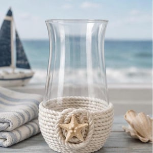 Nautical Rope Vase - Etsy