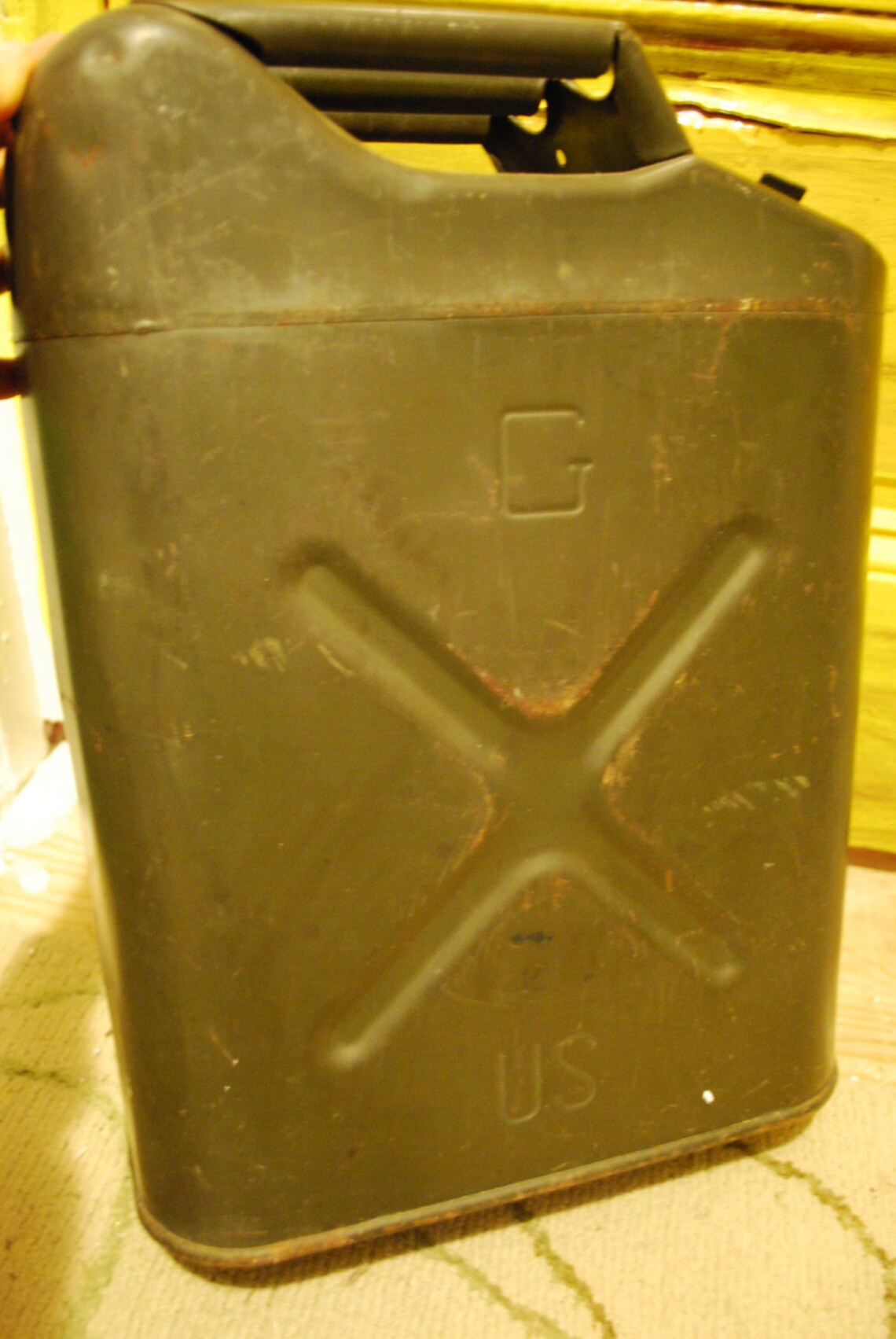 Vintage 5 Gallon USMC Gas Can US Military JEEP Jerry Can dot Etsy