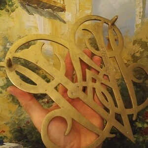 Vintage MESSING TRIVET von Virginia Metalcrafters Bild 7