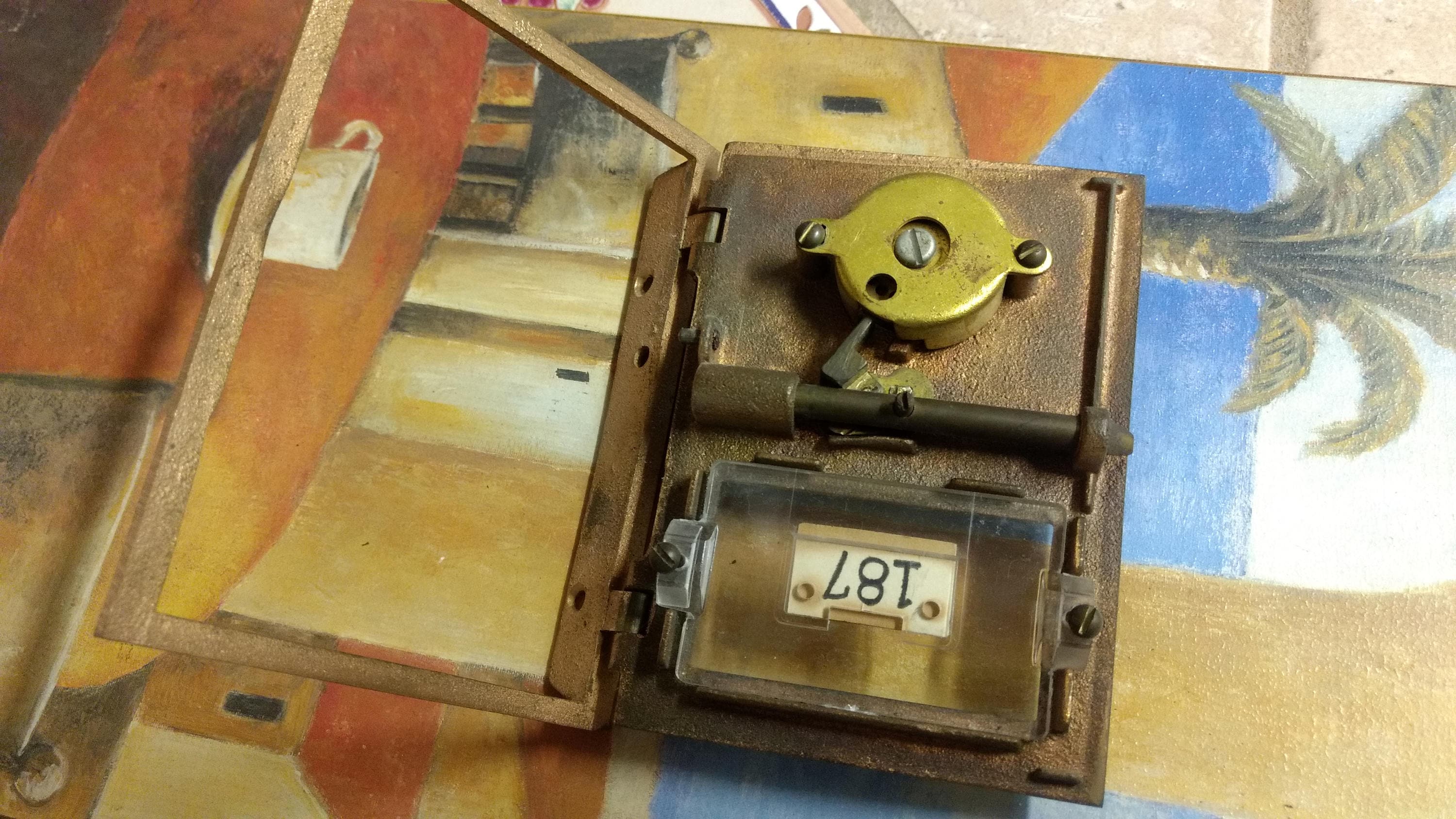 VINTAGE MAILBOX DOOR Etsy