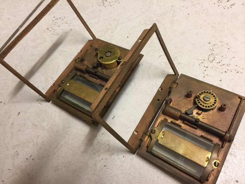 Vintage MAILBOX DOORS Set of 2 Etsy