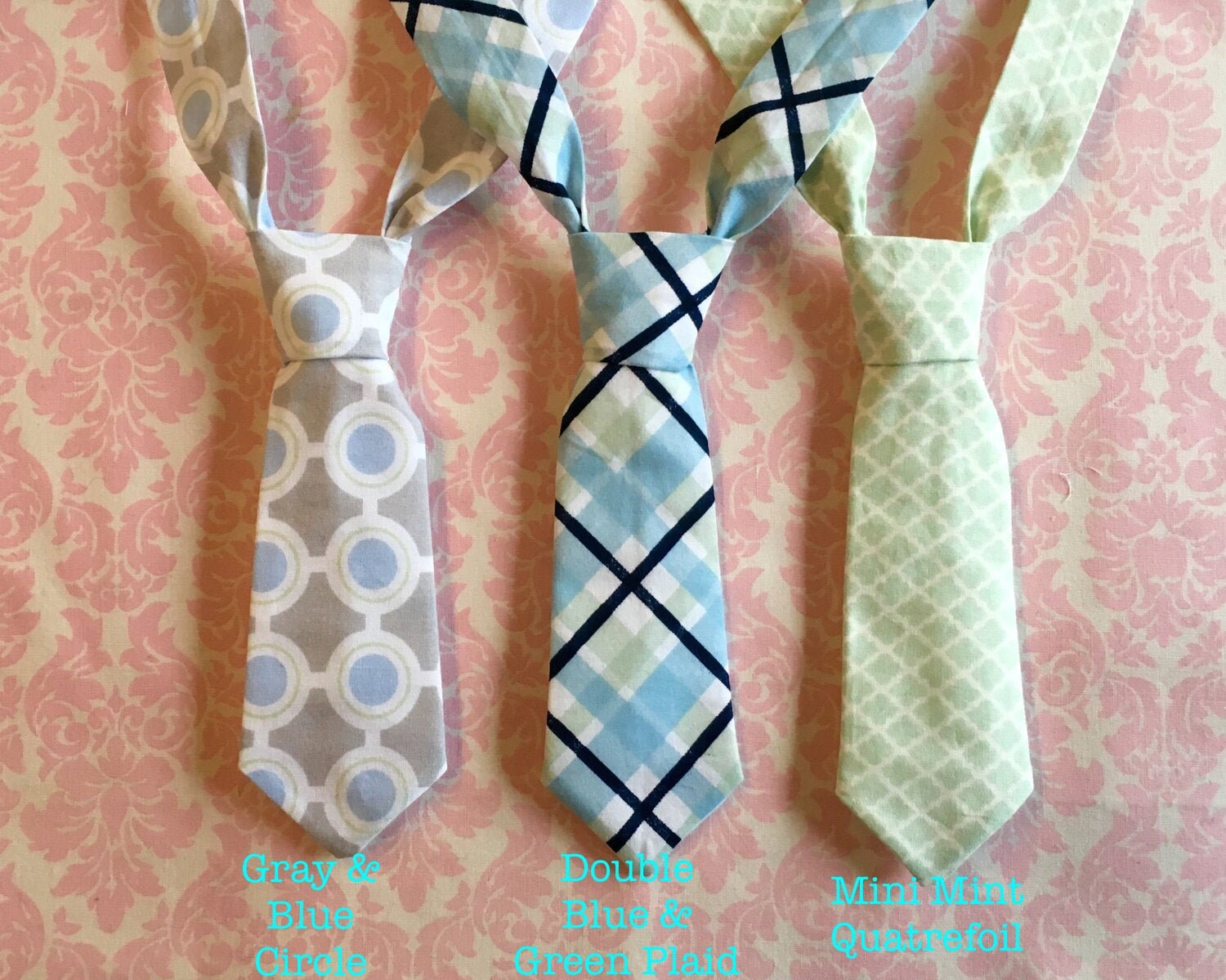 Baby boy tie/ newborn tie/ infant tie/ Mini ties Etsy