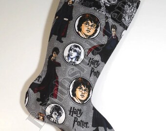 Handmade Potter Fully Lined Christmas Stocking