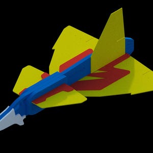 Foam Board Delta Wing Glider Saab 37 Viggen