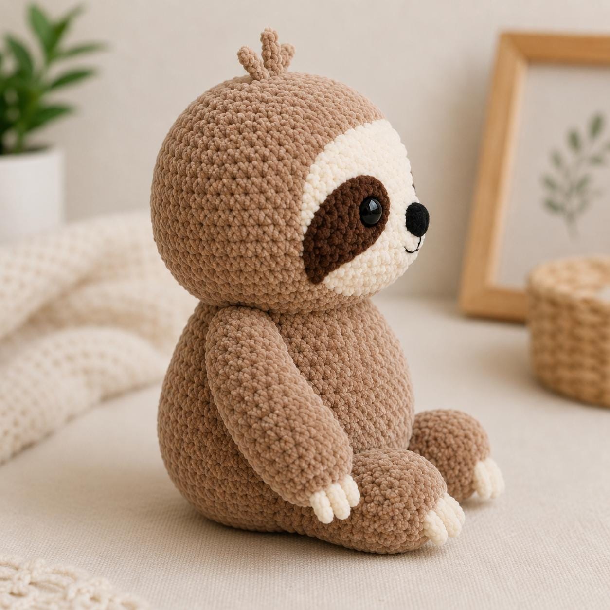 Crochet Sloth Pattern | Amigurumi Sloth Plush PDF | Quick and Easy ...