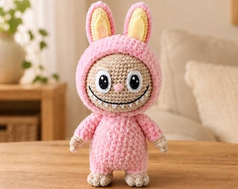 Crochet La bubu Pattern | La bubu Amigurumi Plush PDF, Cute Monster Gift