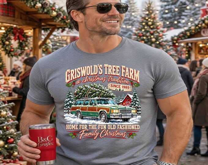 Christmas Tradition T-Shirt, Griswold's Tree Farm Since 1989