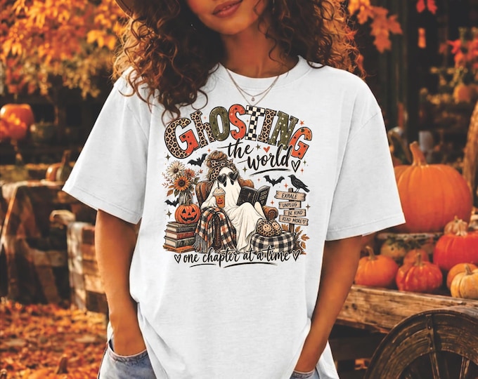 Ghosting The World PNG for DTF printing