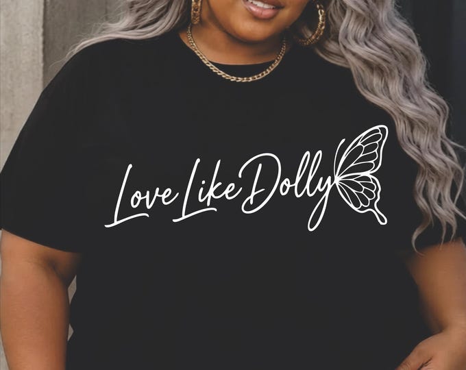Dolly Love Like Dolly PNG for DTF printing