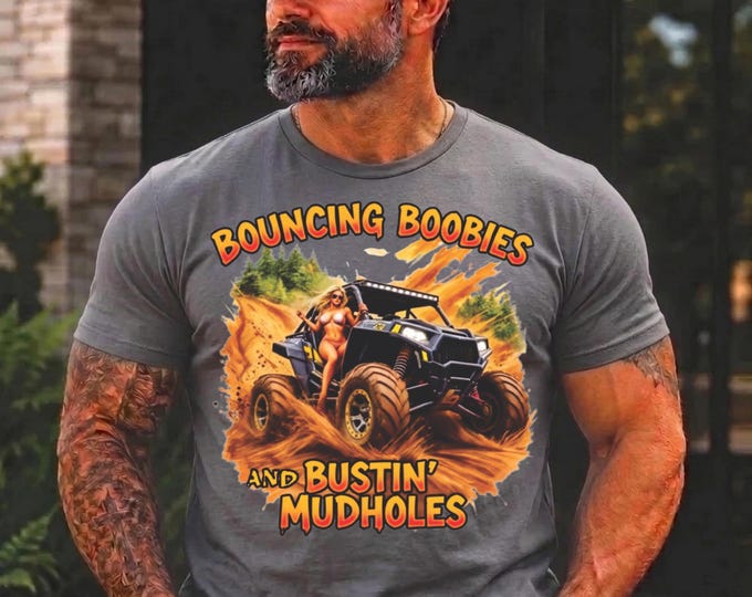 Bouncing Boobies PNG for DTF printing