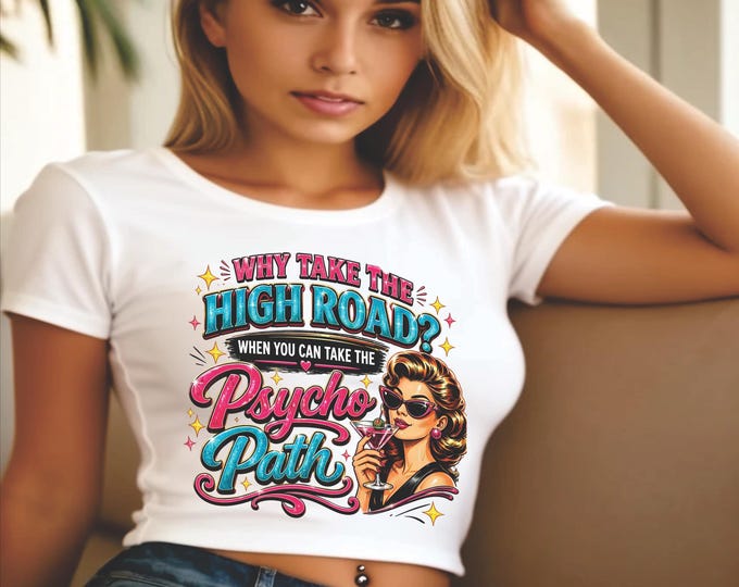 Psycho Path PNG for DTF printing