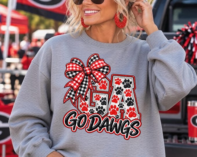 Go Dawgs PNG For DTF printing