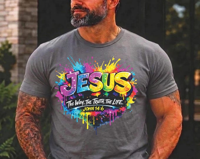JESUS PNG for DTF printing